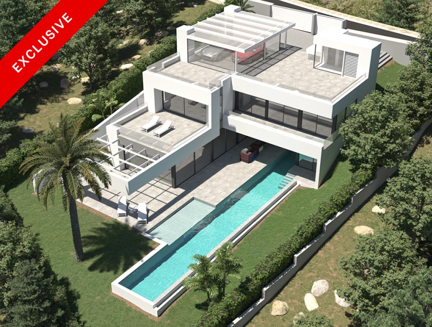 Prachtige nieuw gebouwde villa in Son Vida-1