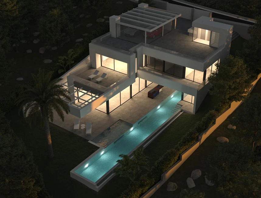 Prachtige nieuw gebouwde villa in Son Vida-4