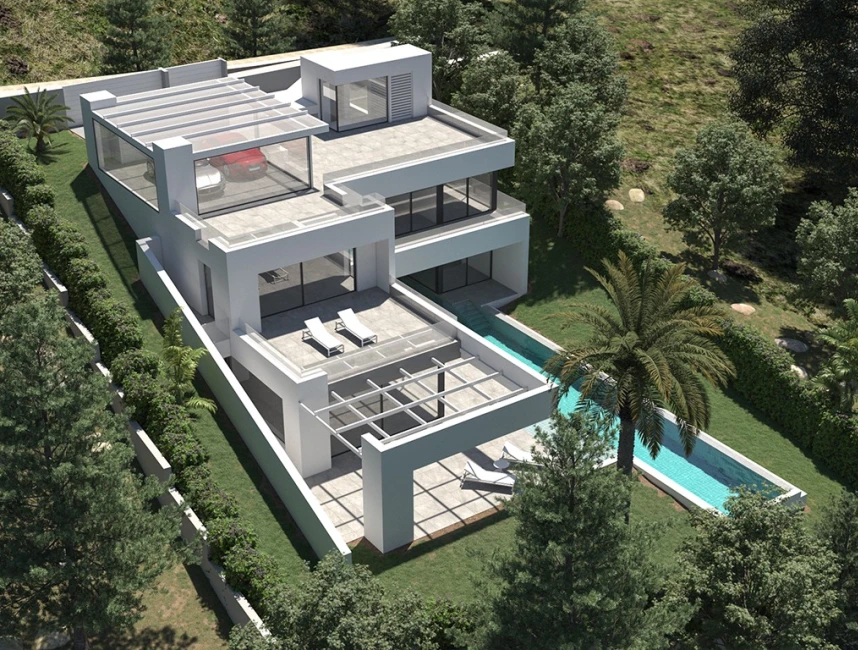 Prachtige nieuw gebouwde villa in Son Vida-2