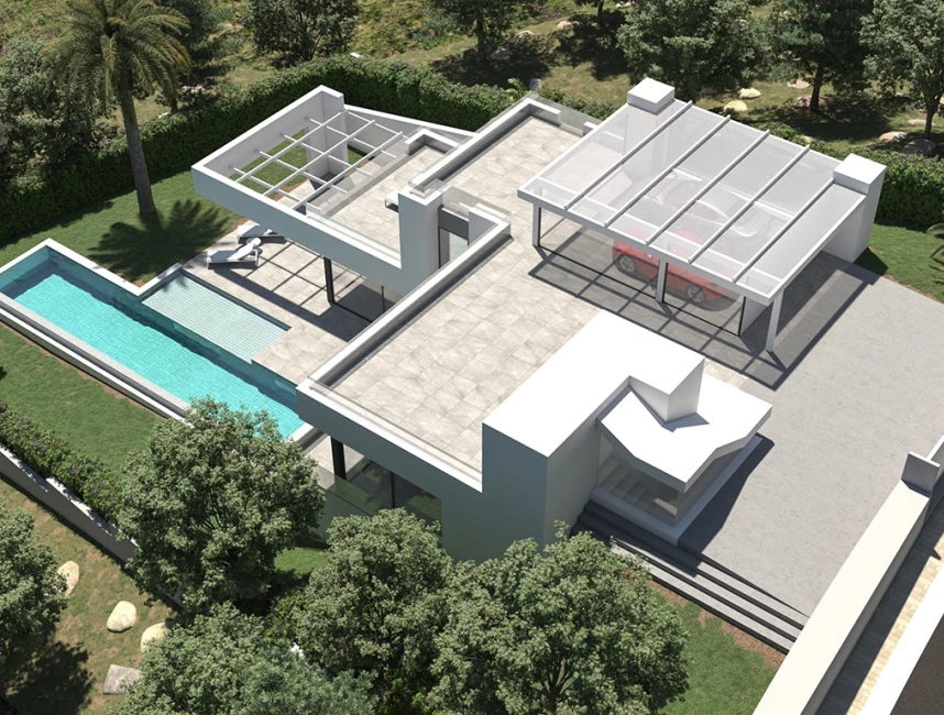 Prachtige nieuw gebouwde villa in Son Vida-3