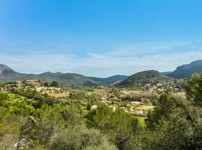 Casa di campagna con splendida vista sulle montagne e licenza di affitto vacanze a Puigpunyent, Maiorca-21