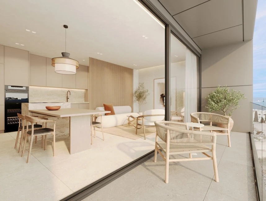 Appartamento di design con terrazza in un progetto di nuova costruzione-1