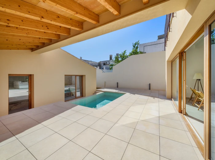 Fabulous brand-new townhouse with pool and garage in Pollensa-3