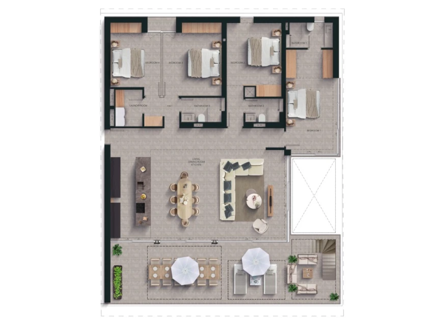 Ever Marivent: Nieuwbouw penthouse met dakterras en prachtig uitzicht-16