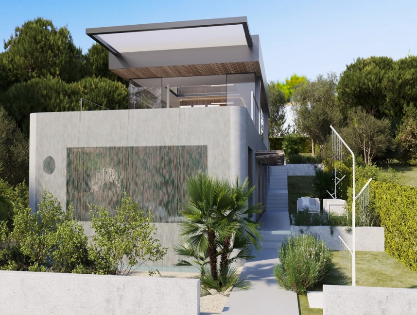 Unique designer villa in first sea line near Porto Cristo-10