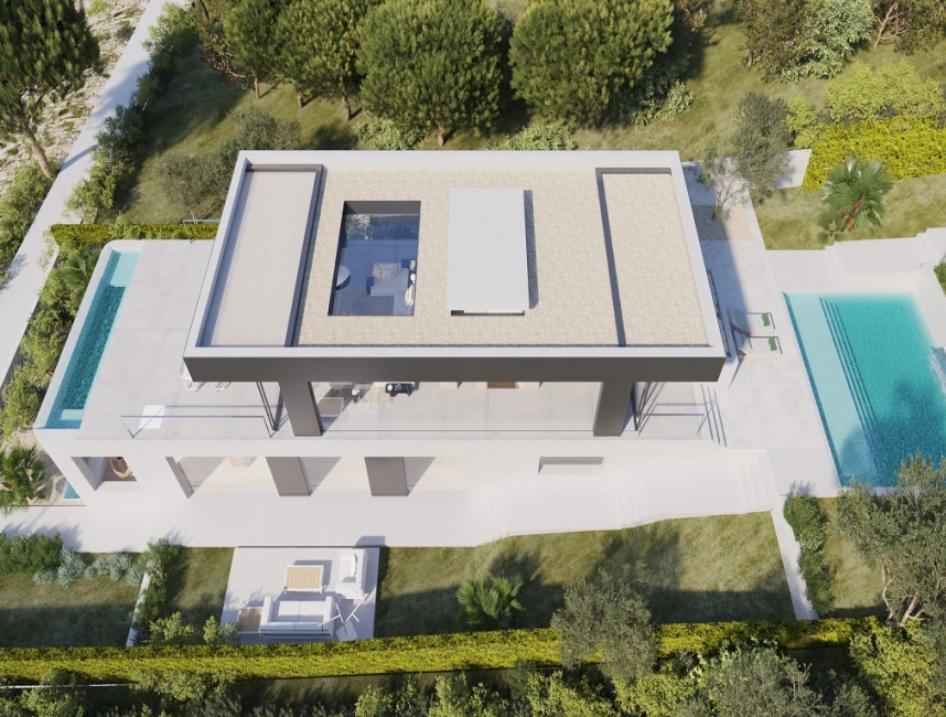 Unique designer villa in first sea line near Porto Cristo-12