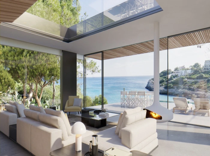 Unique designer villa in first sea line near Porto Cristo-4