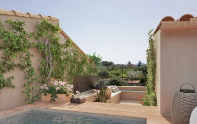 Casa adossada ecorustic amb jacuzzi privada en Sencelles