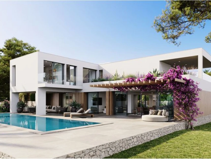 Moderne nieuw gebouwde villa op geweldige locatie dicht bij stranden-1