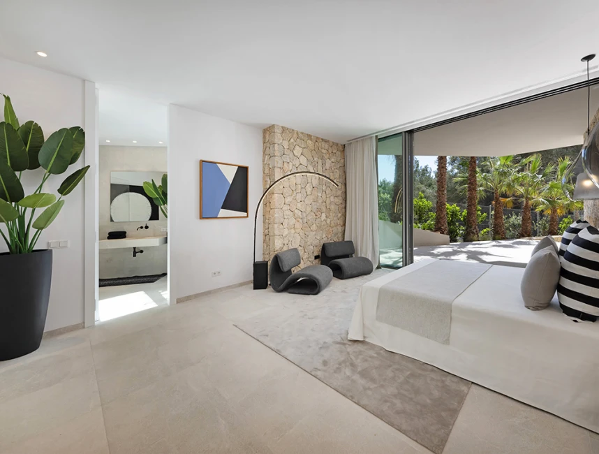Prachtige gloednieuwe villa in Son Vida met uitzicht op de stad Palma-8