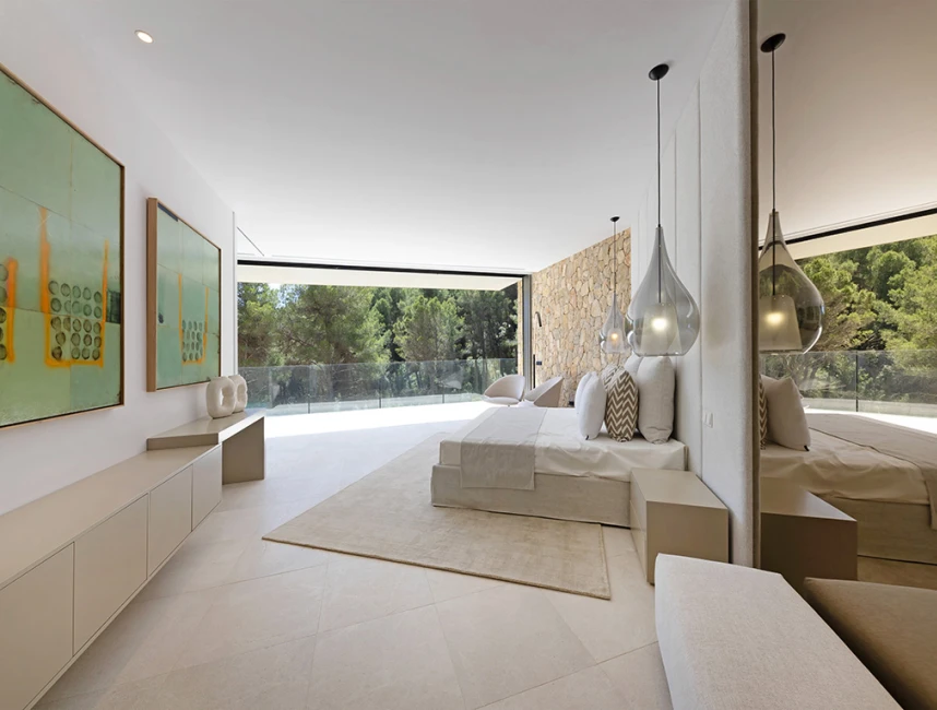 Vacker helt ny villa i Son Vida med utsikt över Palma stad-9