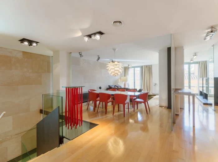 Bright, spacious duplex apartment with parking & elevator in Palma-1