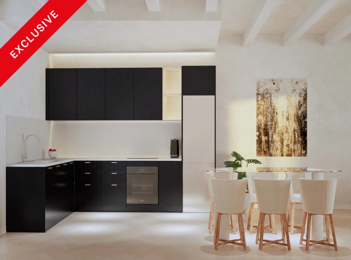 Modern newly built flat with parking & elevator in Palma, Old Town-1