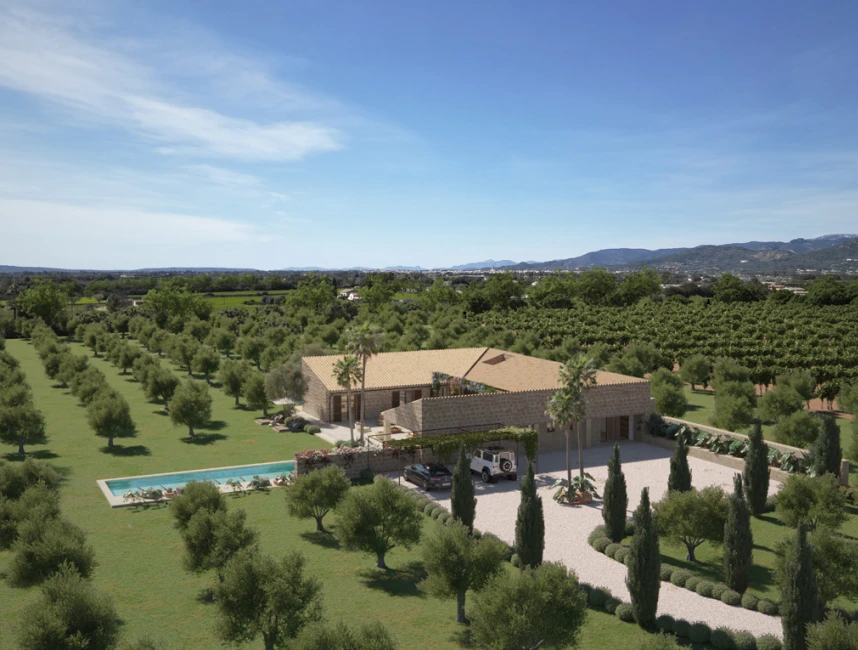 Modern finca project with vineyards and countryside views-6