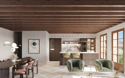 Luxe wonen: Duplex Penthouse met terrassen in een gerestaureerd Renaissance juweeltje