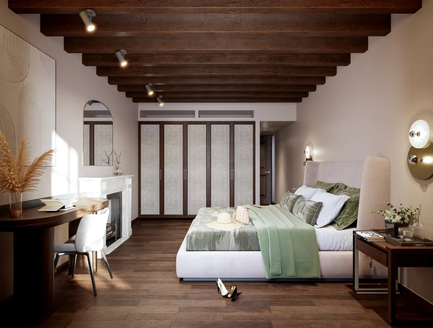 Luxury Living: Duplex Penthouse with terraces in a restored Renaissance gem-4
