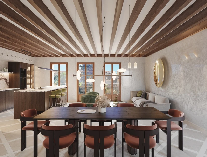 Vivre dans le luxe : Penthouse en duplex avec terrasses et ascenseur dans un joyau de la Renaissance restauré - Palma de Mallorca, Old Town-3