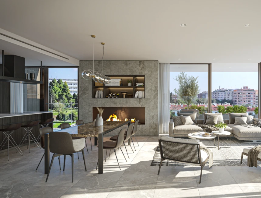 Acantos - Nuovo appartamento con giardino e piscina privata-3