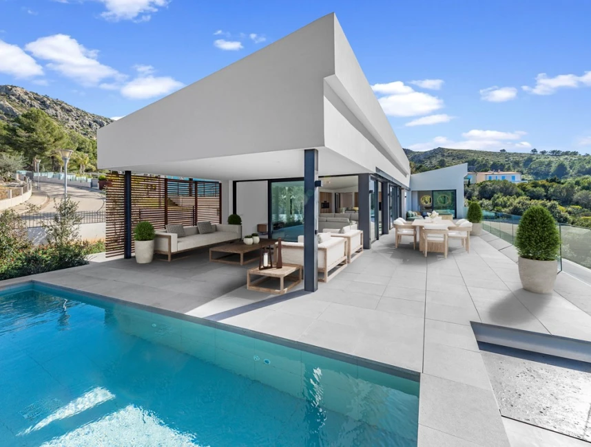 Stunning luxury villa close to the sea - new build in Bonaire, Mallorca-5