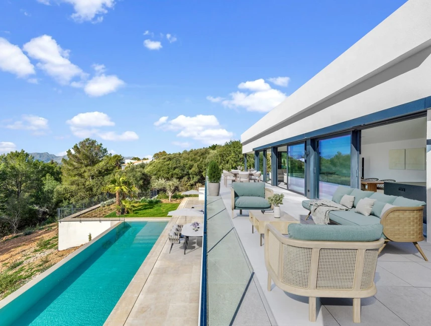 Espléndida villa de lujo privada cerca del mar - nueva construcción en Bonaire, Mallorca-6