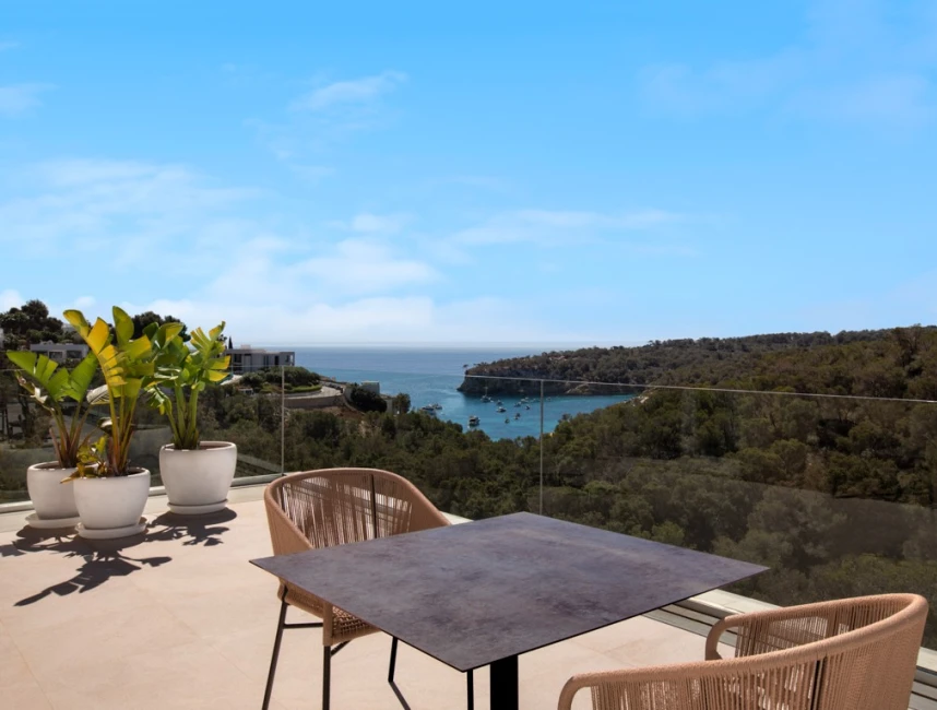 Spectacular villa with sea views and close to the beach of Portals Vells-4