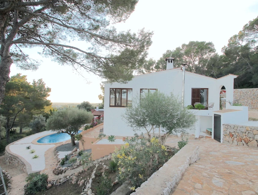 Villa style country home with great sea views near Son Servera-13