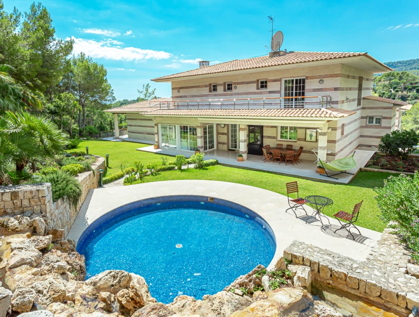 Lichte villa met apart gastenverblijf in Son Vida, Palma de Mallorca-19