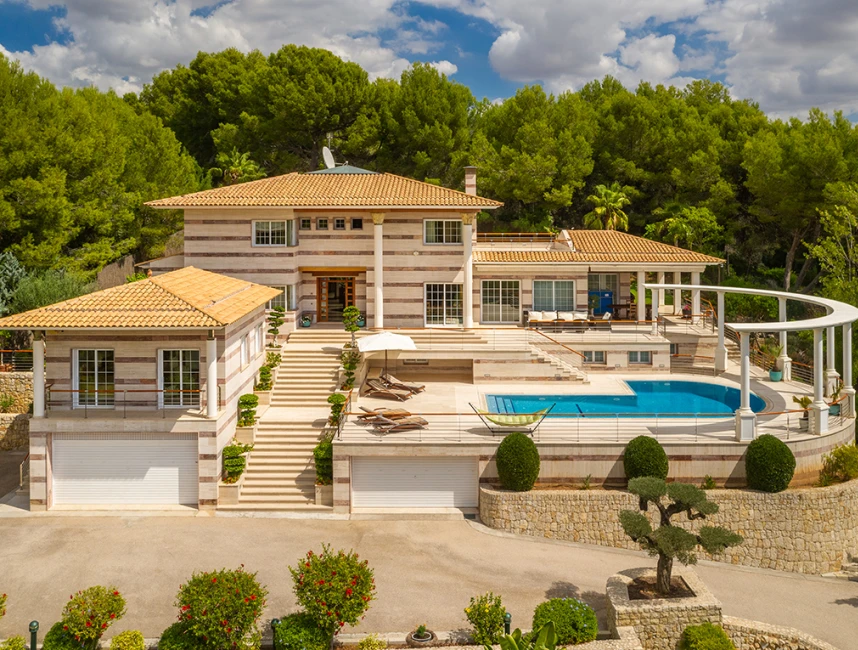 Lichte villa met apart gastenverblijf in Son Vida, Palma de Mallorca-2
