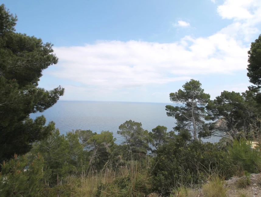 Terrain double avec une vue spectaculaire sur la mer à Canyamel-4