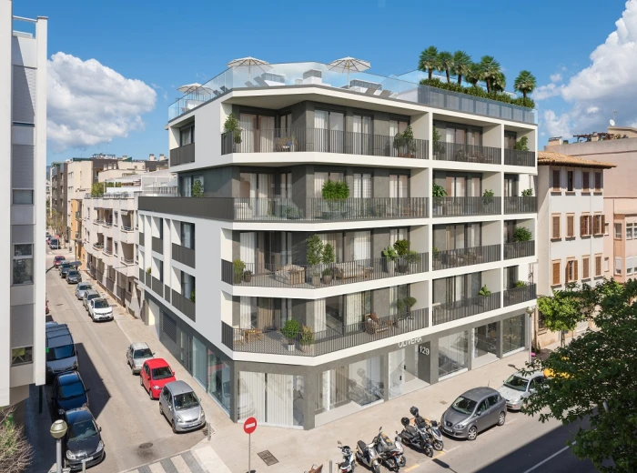 New project apartment in the center of Palma-12
