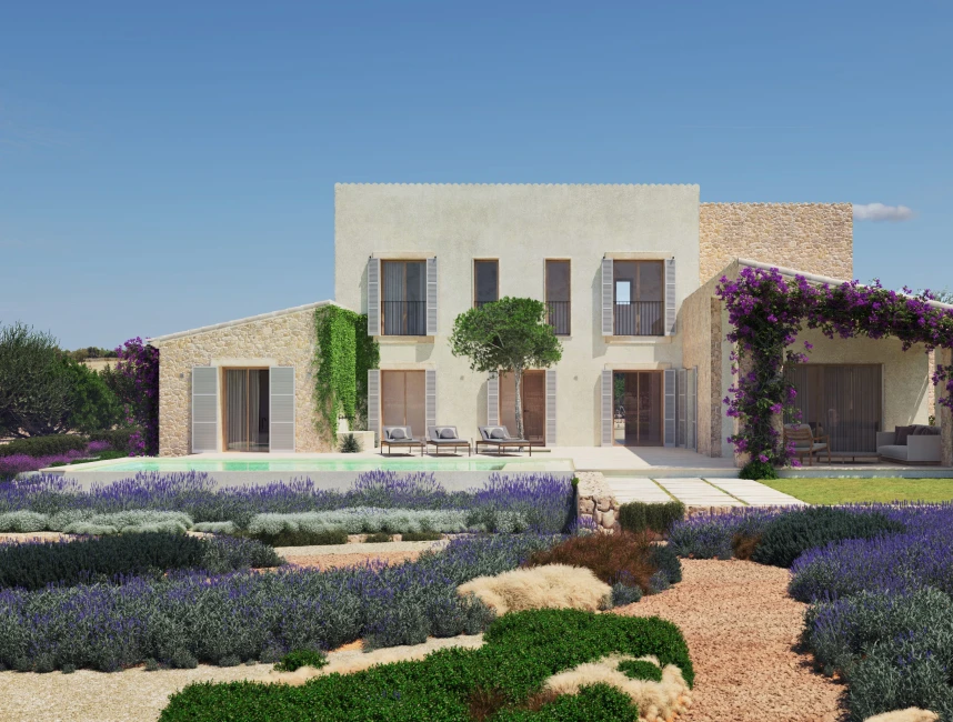 Tasteful new-build finca with stunning countryside views near Cas Concos-1