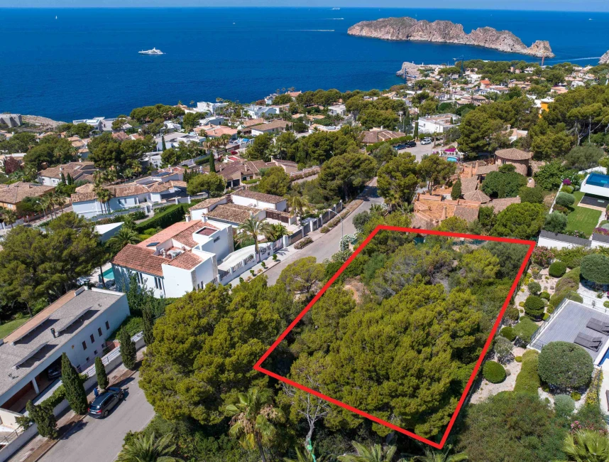 Sea view plot with licence in Santa Ponsa-6