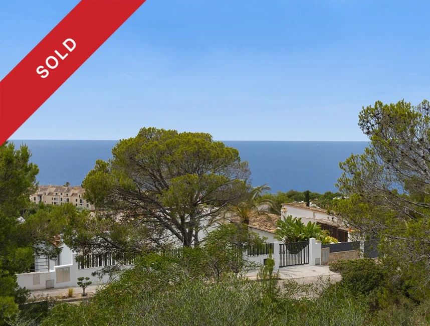 Sea view plot with licence in Santa Ponsa-1