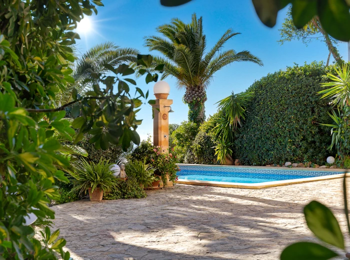 Villa ben tenuta con vista mare in Costa de la Calma-16