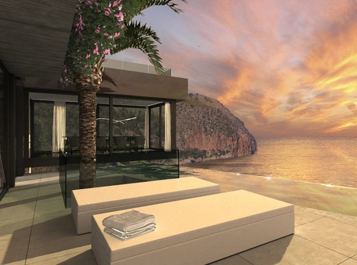Vila moderna amb impressionants vistes al mar a Canyamel-9
