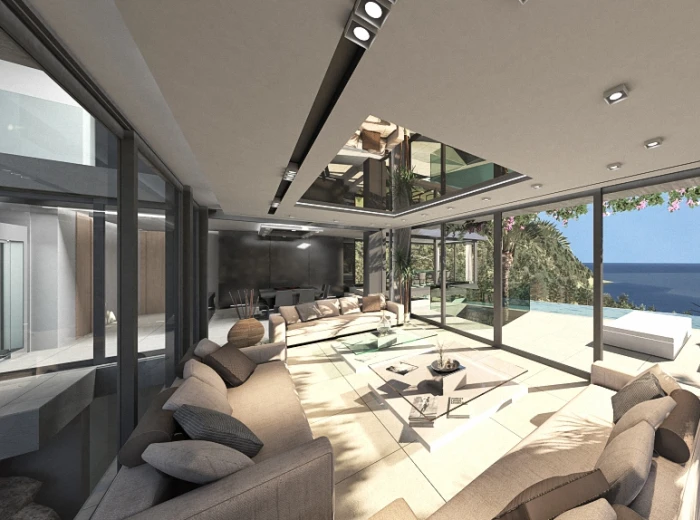 Moderne luxe villa met prachtig uitzicht op zee in Canyamel-3