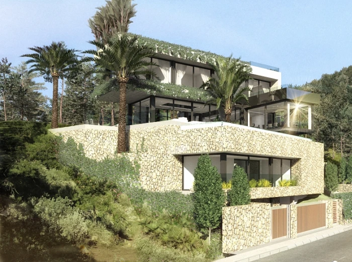 Moderne luxe villa met prachtig uitzicht op zee in Canyamel-8