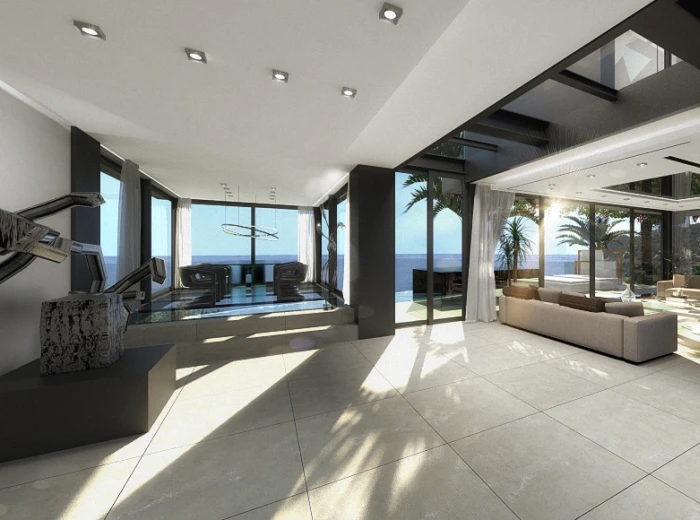 Modern luxury villa with stunning sea views in Canyamel-4