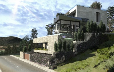 Villa moderne de luxe avec vue imprenable sur la mer à Canyamel