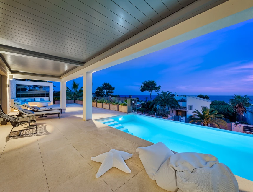 New villa with sea view in Nova Santa Ponsa-2