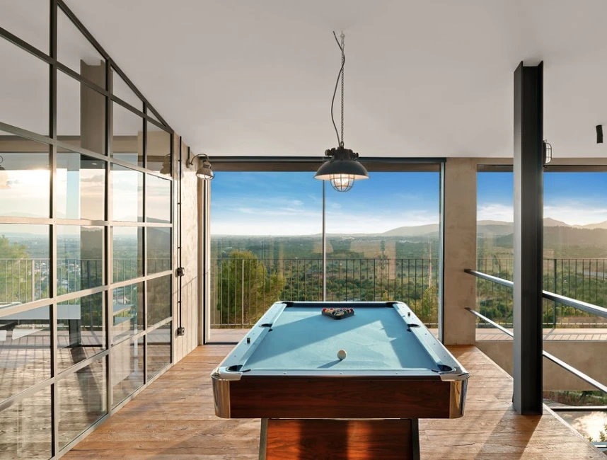 Spectaculaire "Bauhaus Loft Design" villa met uitzicht op de baai van Palma-26