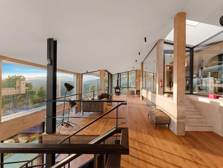 Spectaculaire "Bauhaus Loft Design" villa met uitzicht op de baai van Palma-21