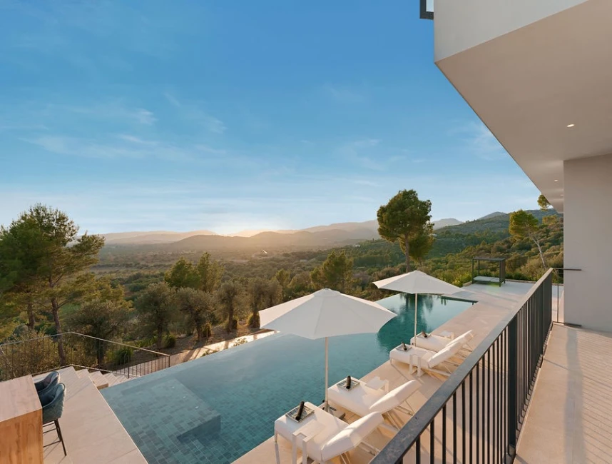 Spectaculaire "Bauhaus Loft Design" villa met uitzicht op de baai van Palma-19