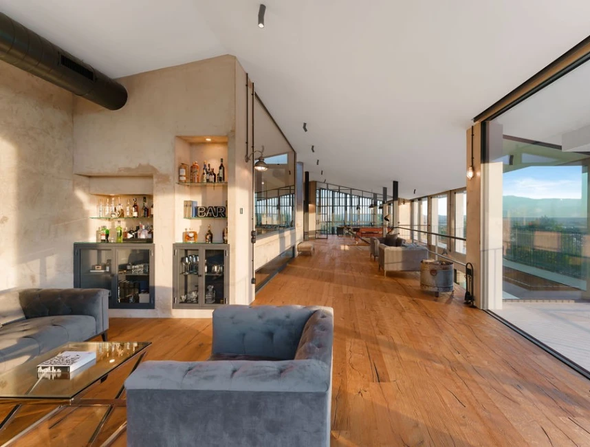 Spectacular "Bauhaus Loft Design" villa with views of the bay of Palma-24