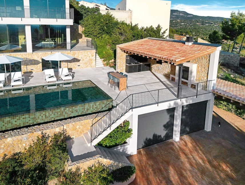Spectacular "Bauhaus Loft Design" villa with views of the bay of Palma-32