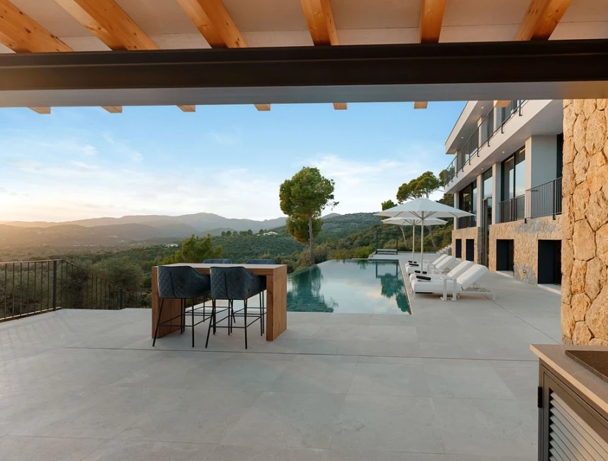 Spectaculaire "Bauhaus Loft Design" villa met uitzicht op de baai van Palma-29
