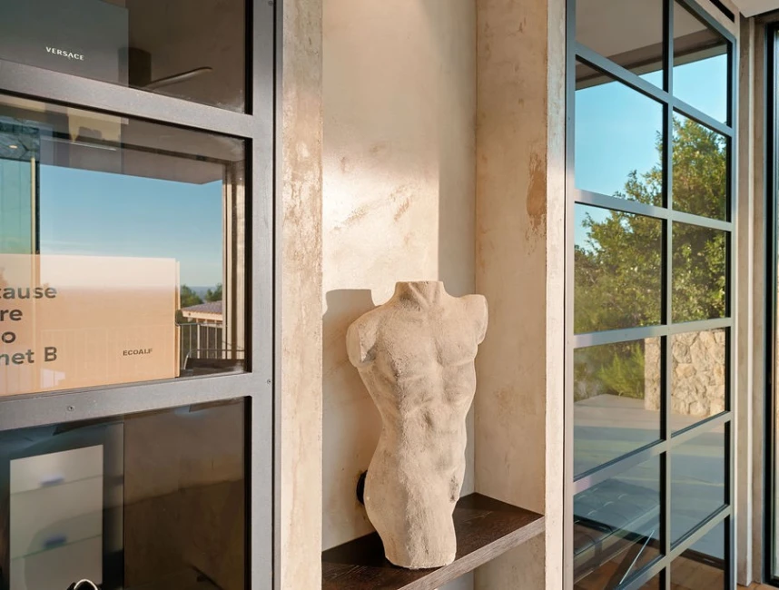 Spectaculaire "Bauhaus Loft Design" villa met uitzicht op de baai van Palma-18