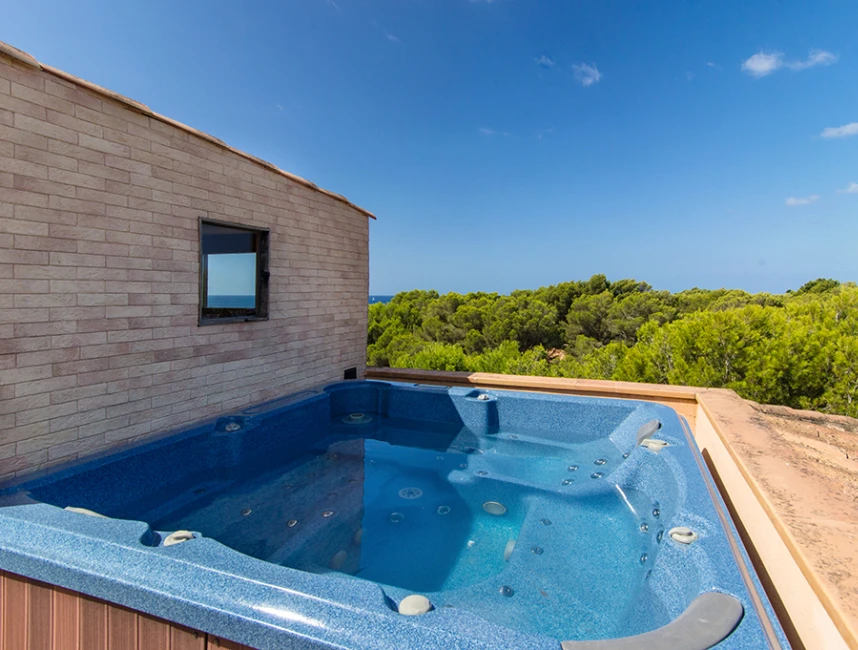 Penthouse with breathtaking sea views in Cala Pi-15