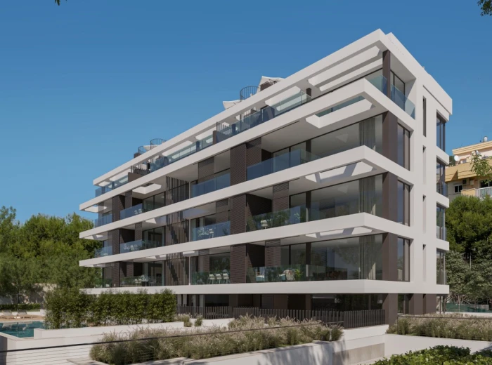 High-quality new build penthouse with great sea views and a private pool-3