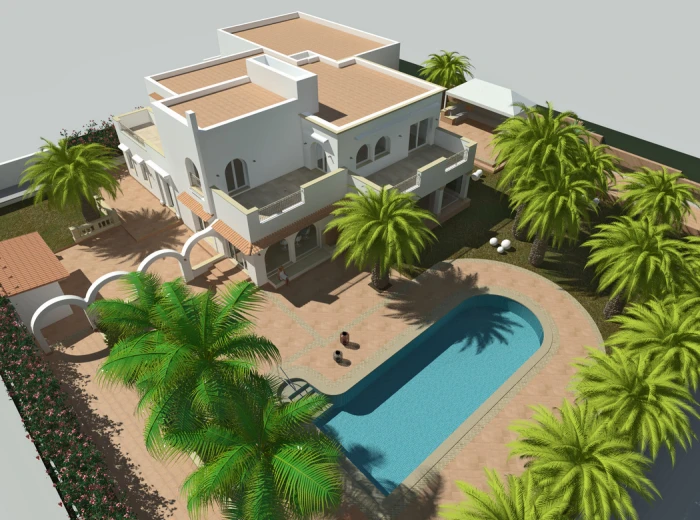 Villa mit Gästehaus, fußläufig zur Cala Gran-25